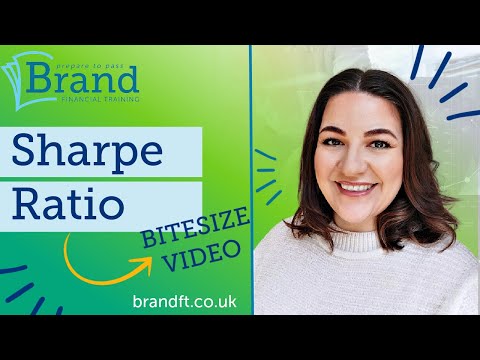 How to Calculate the Sharpe Ratio & What it means (CII Exams R02, J10, J12, AF4)