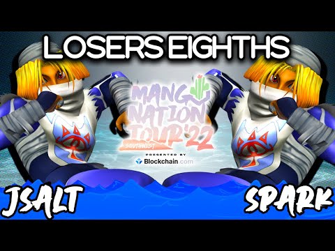 JSalt vs Spark - Losers Eighths - Mang0 Nation Tour '22 Southwest