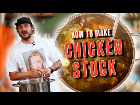 Making Chicken Stock is THIS EASY!