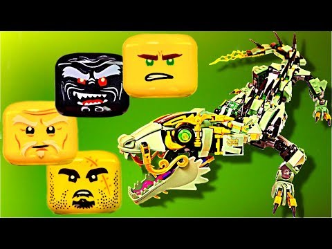 LEGO Ninjago Alle Minifiguren 70612 Mech-Drache des Grünen Ninja