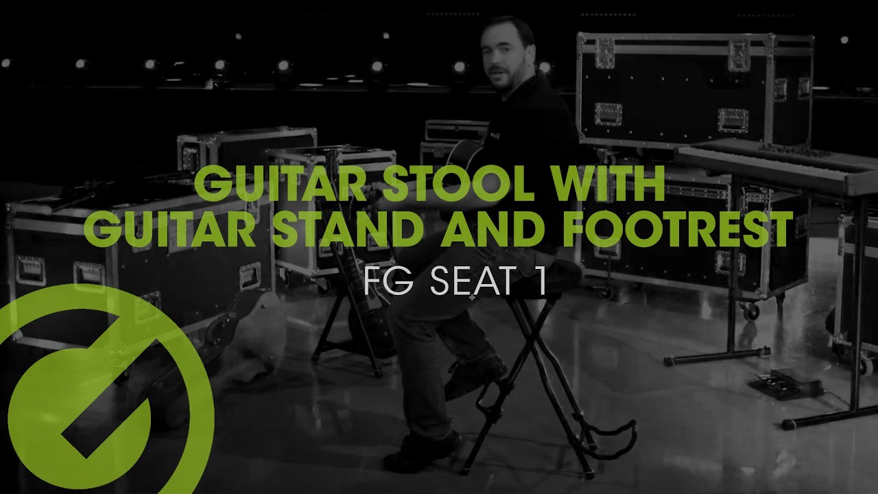 Gravity FGSEAT1 Musician Seat w/ Guitar Stand