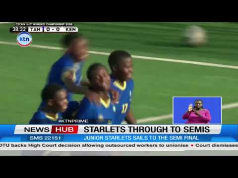 Kenya Junior Starlets reach CECAFA U-17 semi-finals after 1-1 draw