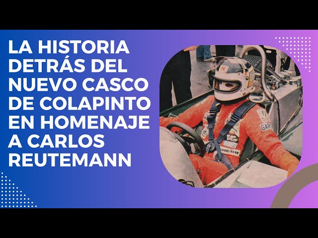 Vídeo relacionado con OPO 10 - Casco de Fórmula 1 Compatible con Ferrari F1: Carlos Reutemann 1978 - Escala 1/5 - CAS24