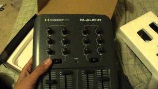 Video thumbnail for Unboxing M-Audio XSession Pro Mixer by AxGUYxFROMx702