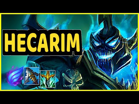 HECARIM VS SHEN - 8/4/3 KDA JUNGLE GAMEPLAY