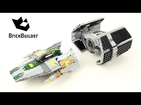 Vidéo LEGO Star Wars 75150 : Le TIE Advanced de Dark Vador contre l'A-wing Fighter