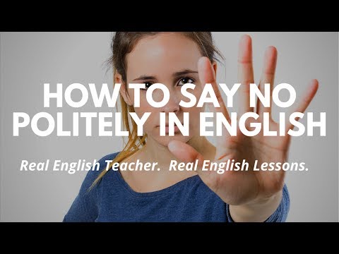 【日常英会話】英語で丁寧に「NO！」を伝える表現 6 選
