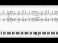 Sunburst Tobu Itro Piano Score