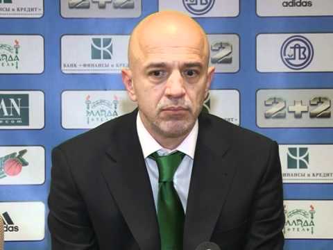 BC "Khimik"(Ukraine) - BC "Atomeromu" (Hungary) press conference 13.12.2011