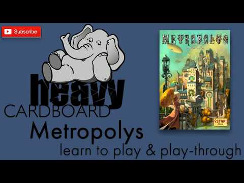 Metropolys Play-through & Teaching by Heavy Cardboard
