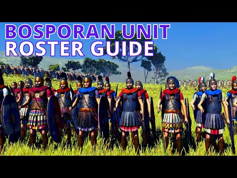 THE HYBRID NEW ROSTER OF THE BOSPORANS! - FULL RIS Roster Guide - RIS [v0.6] Unit Preview