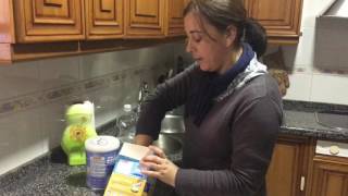 Cómo preparar un biberón de cereales