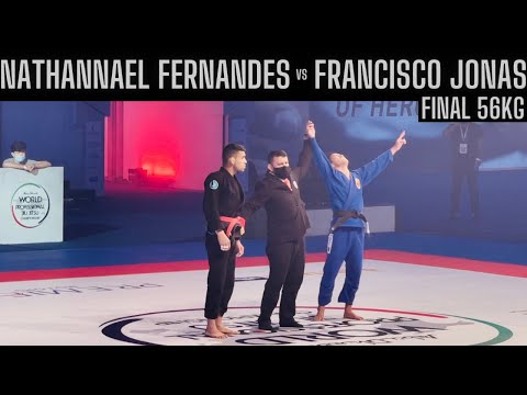 Nathannael Fernandes vs Francisco Jonas- Final 56kg Abu Dhabi World Professional Jiu Jitsu 2021.