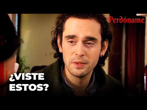 Tunç le mostró los dibujos de Feride a Cüneyt - Perdóname