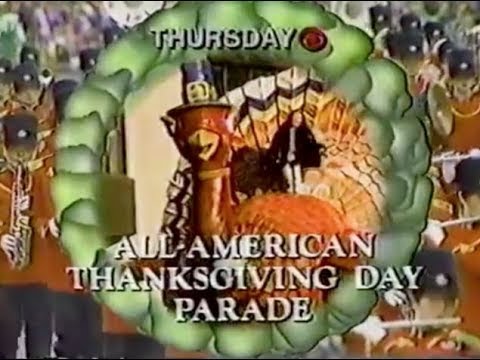 80s Thanksgiving Season Commercials, Promos, Segments & Bumpers