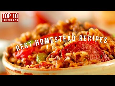 Top 10 BEST Homestead Recipes | Top 10 Tuesdays Video