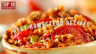 Top 10 BEST Homestead Recipes | Top 10 Tuesdays