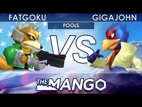 The Mang0 3 - EGtv | FatGoku (Fox) VS GigaJohn (Falco) - SSBM - Pools