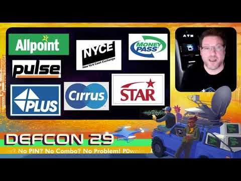 DEF CON 29 - Roy Davis - No Key  No PIN  No Combo  No Problem Pwning ATMs For Fun and Profit