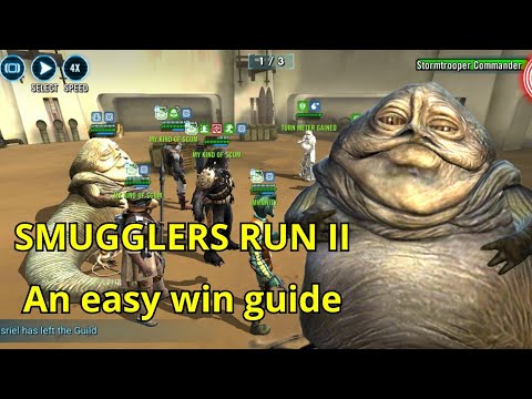 SWGOH - Smugglers Run II - An easy win guide