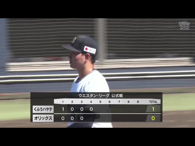 【ファーム】最後はピンチを凌いだ!! バファローズ・山口廉王 4回1失点の好投!! 2025年9月2日 オリックス・バファローズ 対 くふうハヤテベンチャーズ静岡