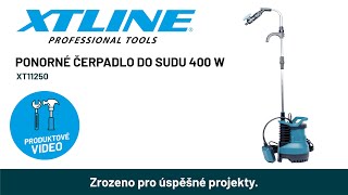 XTline Ponorné čerpadlo do sudu 400W XT11250
