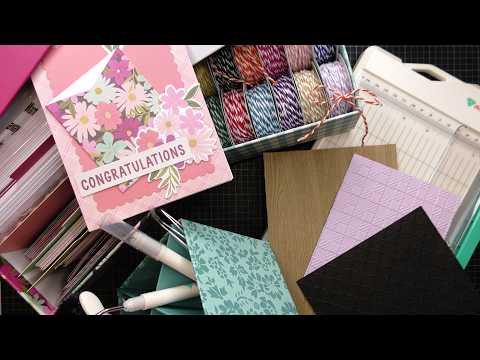 New Diamond Press Releases on HSN! 3D Embossing Folders, Tools, Twine & In a Pinch Card Kit!