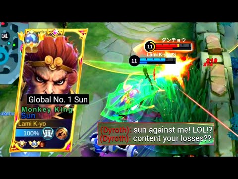 GENERAL SUN vs WORTHY TRASHTALKER OPPONENT (intense match)