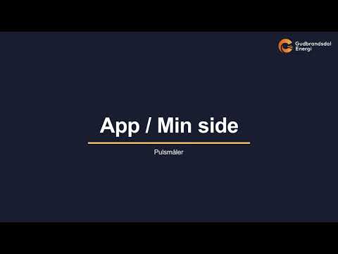 Tutorial app/Min Side - pulsmåler visning