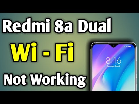 Redmi 8A Dual Wifi Not Working | Wifi Problem In Redmi 8A Dual | Redmi Mobile Wifi Problem