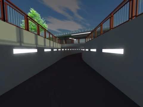 Stadt Wertingen-Unterführung-Kreisverkehr.mpg