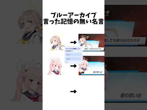あなたが知らない名言の真実！ブルーアーカイブの秘密とは？