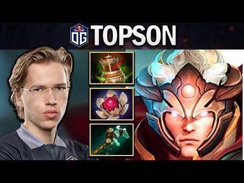 OG.TOPSON PRO INVOKER IN 7.25 - DOTA 2 7.25 GAMEPLAY