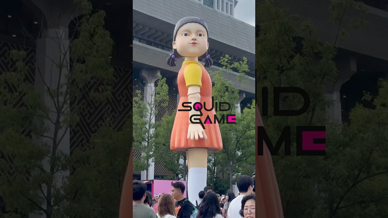 Squid Game Season 3 Pop-Up Event at Gwanghwamun, Seoul! ⭕️🔳🔺Seoul Korea Walker