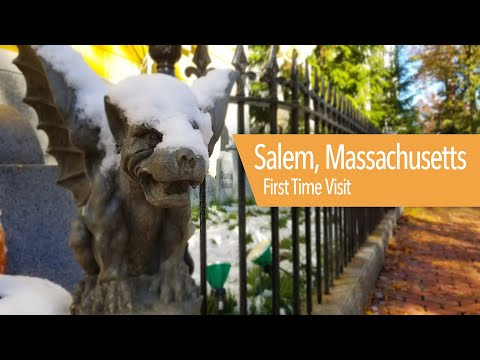 Salem Massachusetts - Halloween - First Time Visit - History Travel Vlog