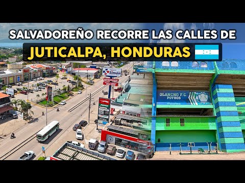 ¡IMPRESIONANTE! Así está JUTICALPA, HONDURAS 🇭🇳🤩 Road Trip 2025