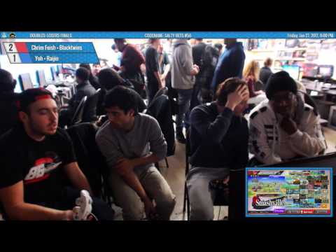 CSB 56 - Yoh + Raijin vs Chrim Foish + Blacktwins - Smash 4 Doubles Losers Finals