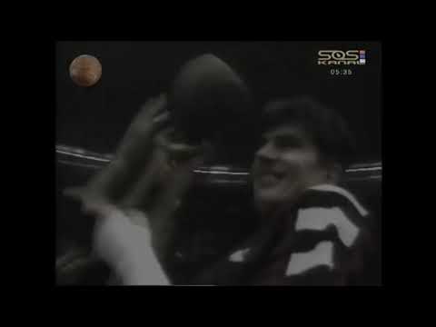 Partizan - Cantu 101:82 / Finale kupa Radivoja Koraća [23.03.1989.]