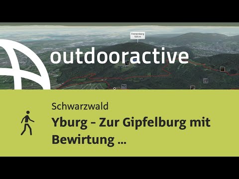 Wanderung im Schwarzwald: Yburg - Zur Gipfelburg mit Bewirtung zwischen Bühl und Baden-Baden
