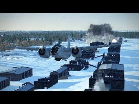 IL-2 Great Battles: A-20B Glide Bombing Run