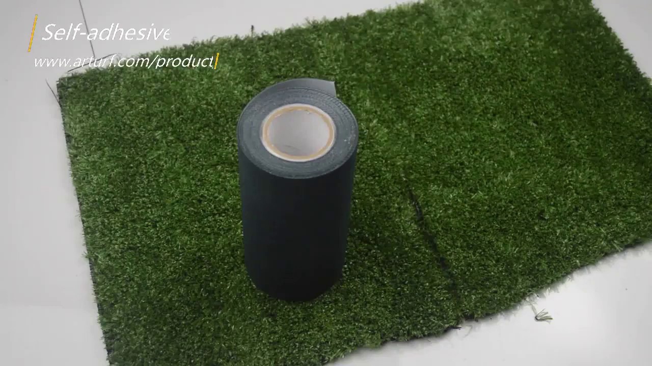 Watch video Self adhesive Seaming Tape For Artificial Grass Installation Now Self adhesive Seaming Tape For Artificial Grass Installation