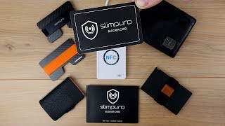 Genial! RFID Schutz bei Slim Wallet & Portmonee NACHRÜSTEN! - Slimpuro RFID Blocker Card (DEUTSCH)