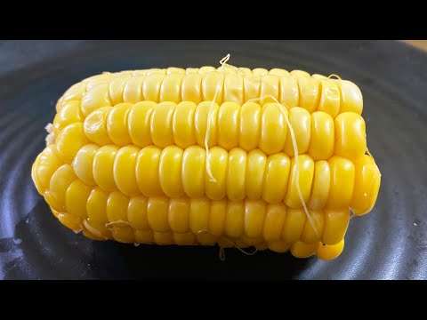 How to Boil Sweet Corn in Microwave | Sweet Corn in 10 Mins | Boil Corn | Sweet Corn in microwave