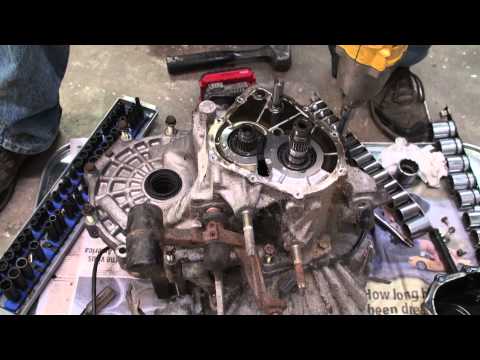 mazda manual transmission tear down