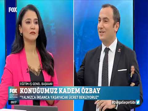 Genel Başkanımız Kadem Özbay, Fox Tv`de Çalar Saat Haftasonu programında Ezgi Gözeger Özmemiş’in konuğu oldu. Genel Başkanımız eğitimin ve eğitim emekçilerinin sorunlarını anlattı, 12 Ocak`ta gerçekleştireceğimiz İş Bırakma eylemi ile ilgili açıklama