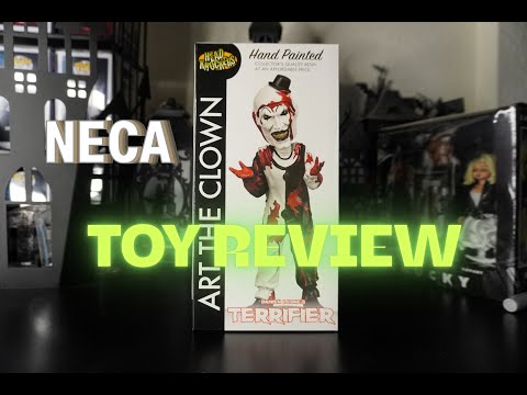 NECA Terrifier Art The Clown Head Knockers unboxing and review .  #collection    #neca    #terrifier