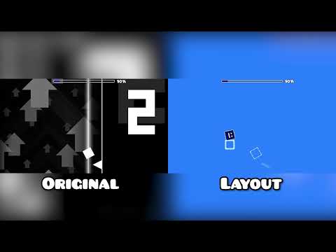 "Count to Twenty" Original vs Layout | Geometry Dash Comparison