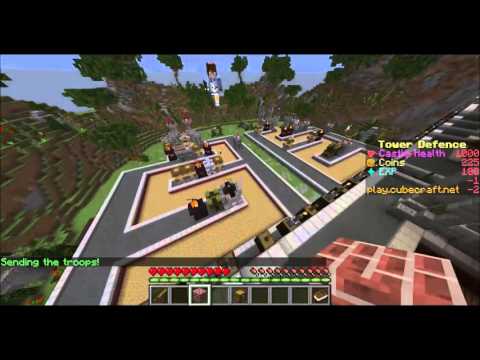 OP GIANT TAKEDOWN!!! |Minecraft Tower Defence #1|