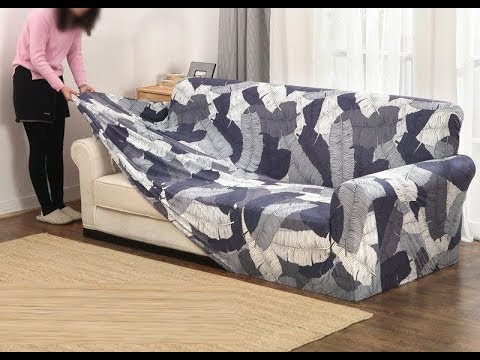 Easy Wrap Sofa Cover- Protect Your Beloved Sofa From Spills and Stains - Smart Way !