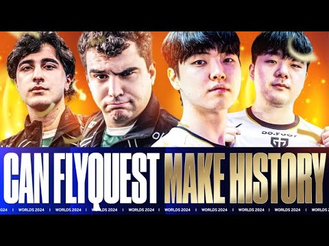 CAN MIRACLES BE MADE FLYQUEST VS GENG WORLDS QUARTERFINALS 2024 - CAEDREL